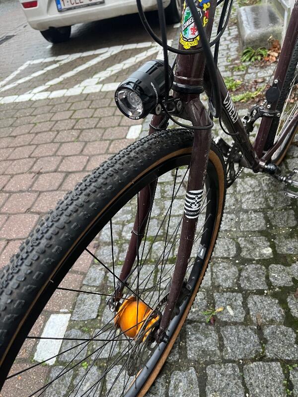 Entre Particuliers - Vélo Cinelli gravel/city marron avec lo intégré 6/7