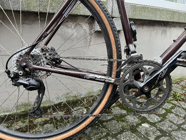 Entre Particuliers - Vélo Cinelli gravel/city marron avec lo intégré 5/7