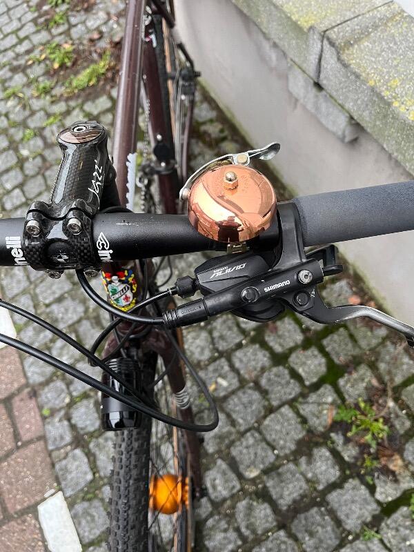 Entre Particuliers - Vélo Cinelli gravel/city marron avec lo intégré 4/7