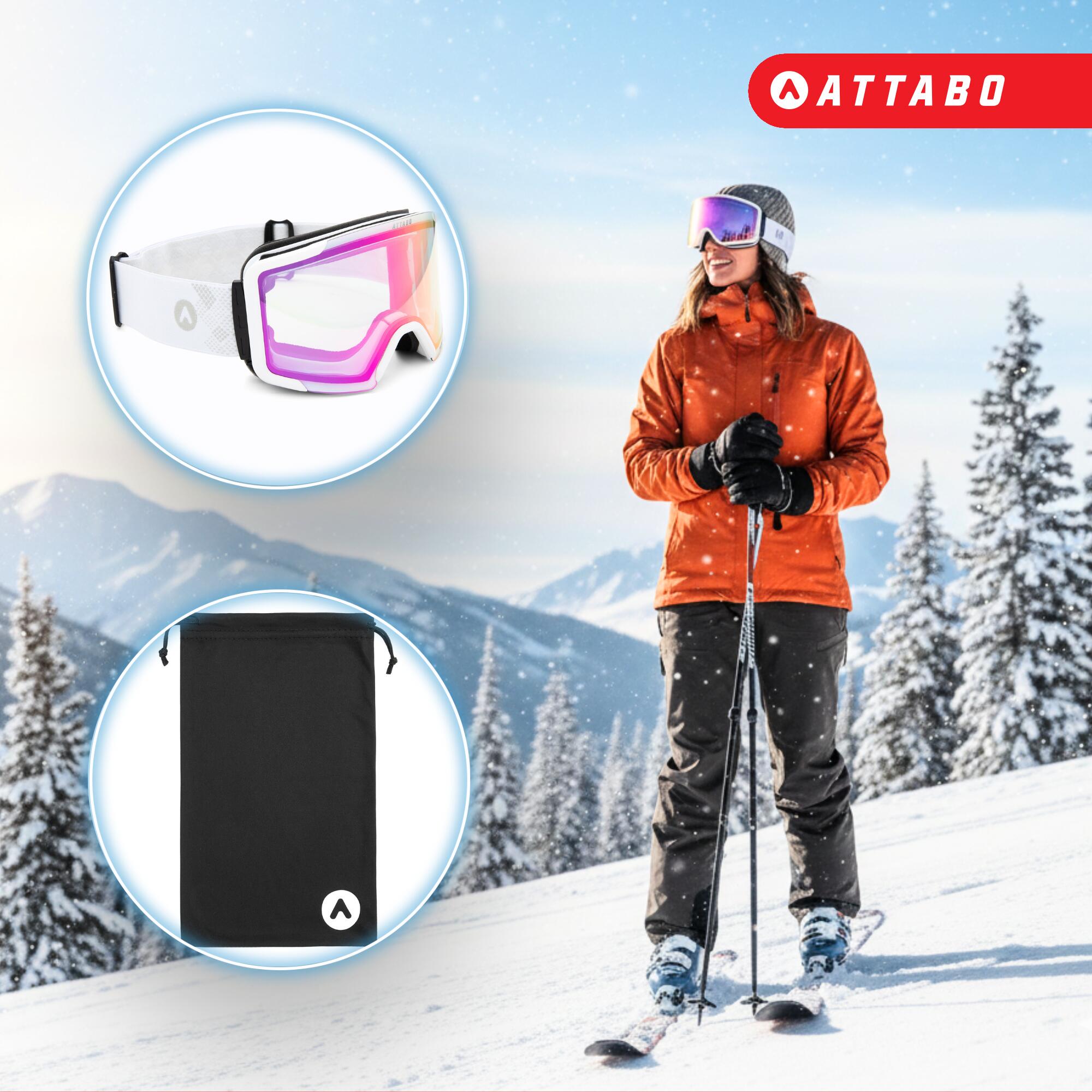 Gogle narciarskie ATTABO Nanuk Pro photochromic 6/7