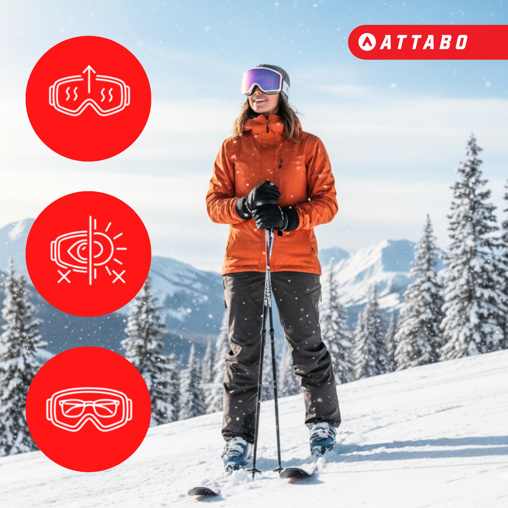 Gogle narciarskie ATTABO Nanuk Pro photochromic 2/7
