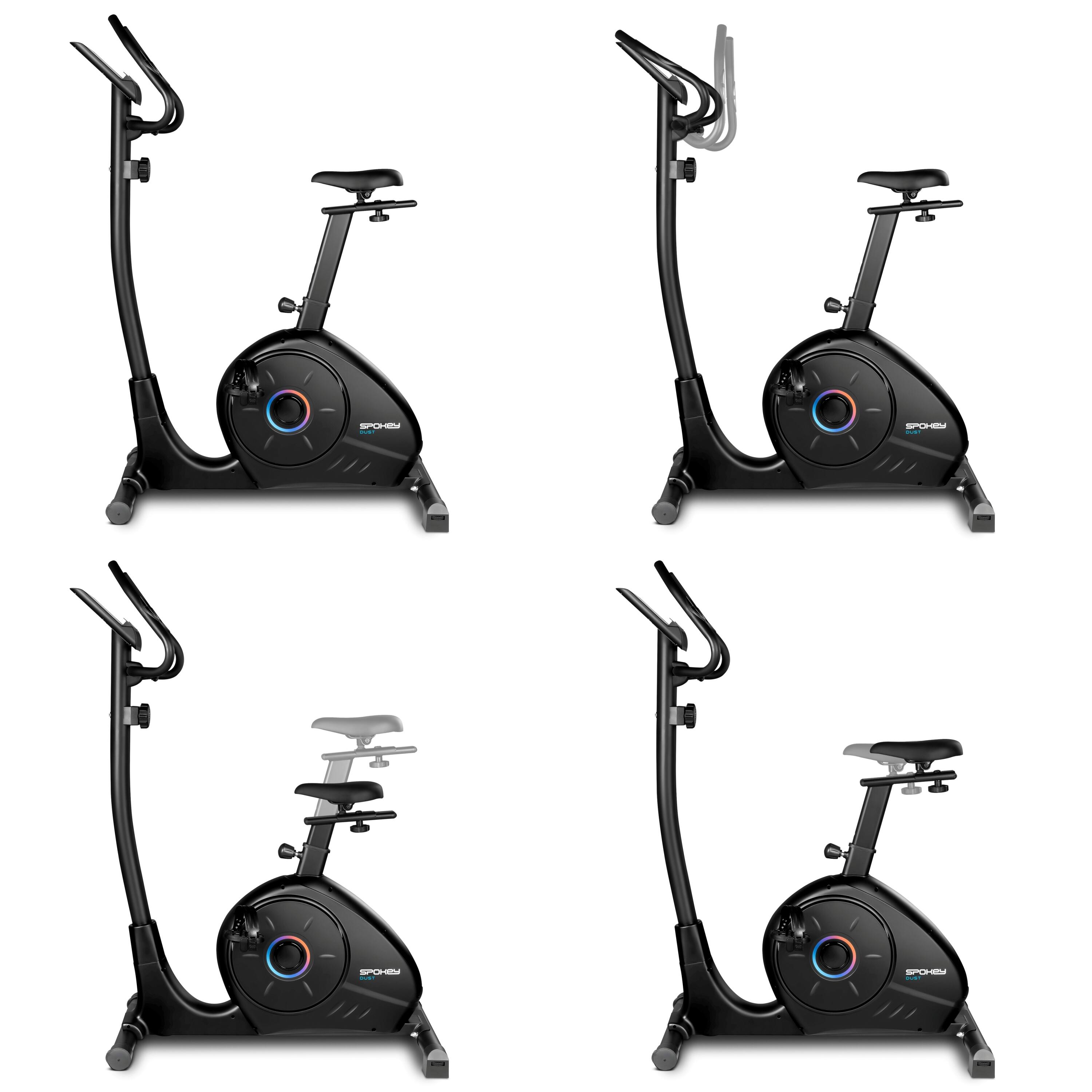 Rower treningowy magnetyczny Spokey Dust 5/6