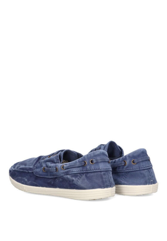 Deportivas Lona Hombre Suela Plana - Modelo 303e Marino 4/7