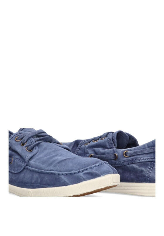 Deportivas Lona Hombre Suela Plana - Modelo 303e Marino 6/7