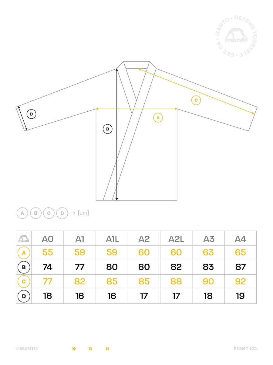 Kimono do BJJ dla dorosłych Manto Base 2.0 6/7