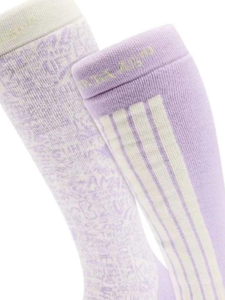 Chaussettes de ski - Femme - 2 paires - Blanc Multi 2/3