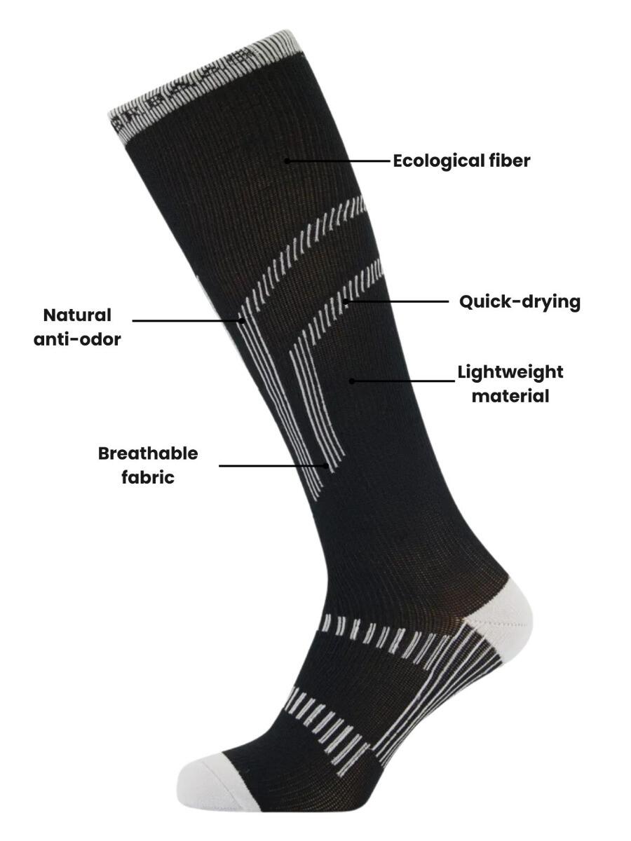 Calcetines de Esquí­ Lightweight 1-Pack Negro 3/3