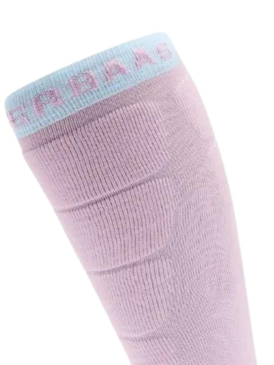 Chaussettes de ski - Femme - Laine mérinos - Pro - Violet 2/3