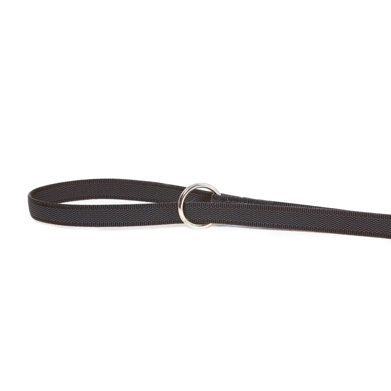 Laisse de sport anti-glisse Color & Gray 20mm x 2,2m ajustable à 3 anneaux, noir 5/7