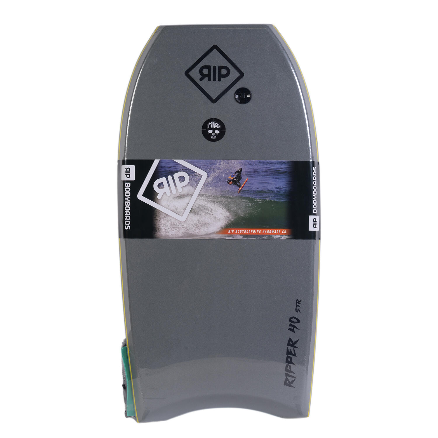 Rip - Rip Bodyboard - Ripper Stringer Avec Leash (eps) - Grey / Blue - Bodyboard - Bleu|gris - Decathlon