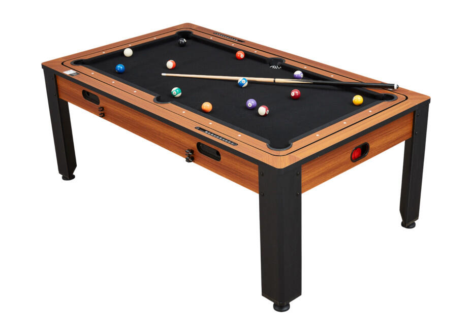 Table multi jeux Billard convertible air hockey industrielle 2/7