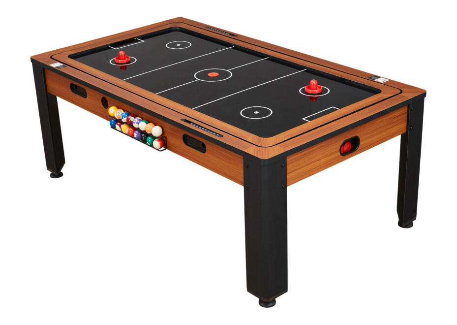 Table multi jeux Billard convertible air hockey industrielle 5/7