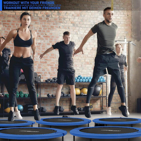 Physionics Fitness Trampoline - Opvouwbaar - ø 122 cm - 3/7