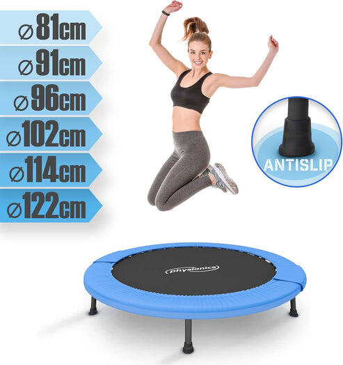 Physionics Fitness Trampoline - Opvouwbaar - ø 122 cm - 2/7