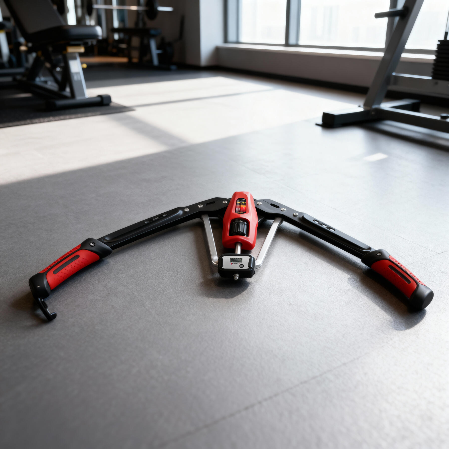 Hydrauliczny ściskacz do ćwiczeń ramion z licznikiem F1020 Pro HMS 7/7