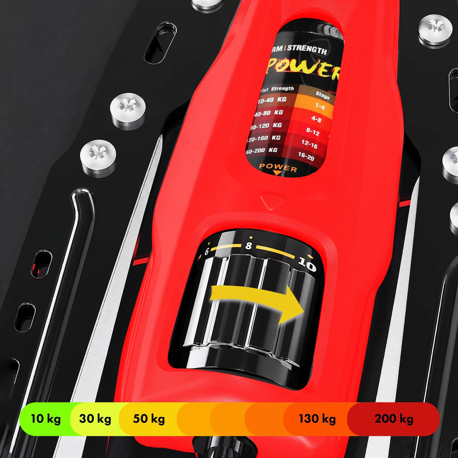 Hydrauliczny ściskacz do ćwiczeń ramion z licznikiem F1020 Pro HMS 5/7