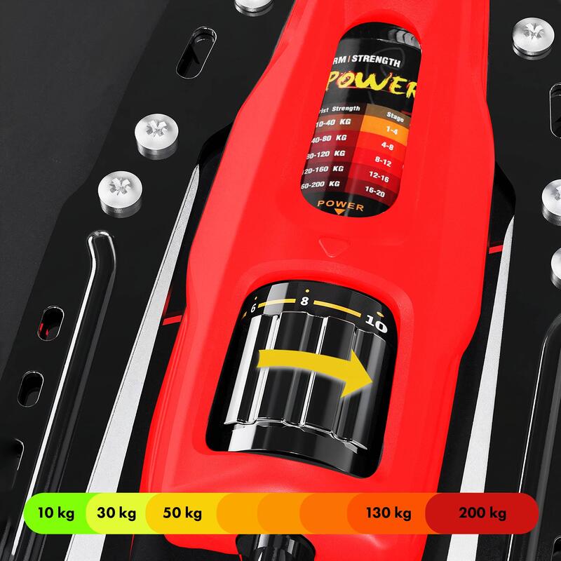 Presă hidraulică pentru brațe cu contor PRO HMS F1020