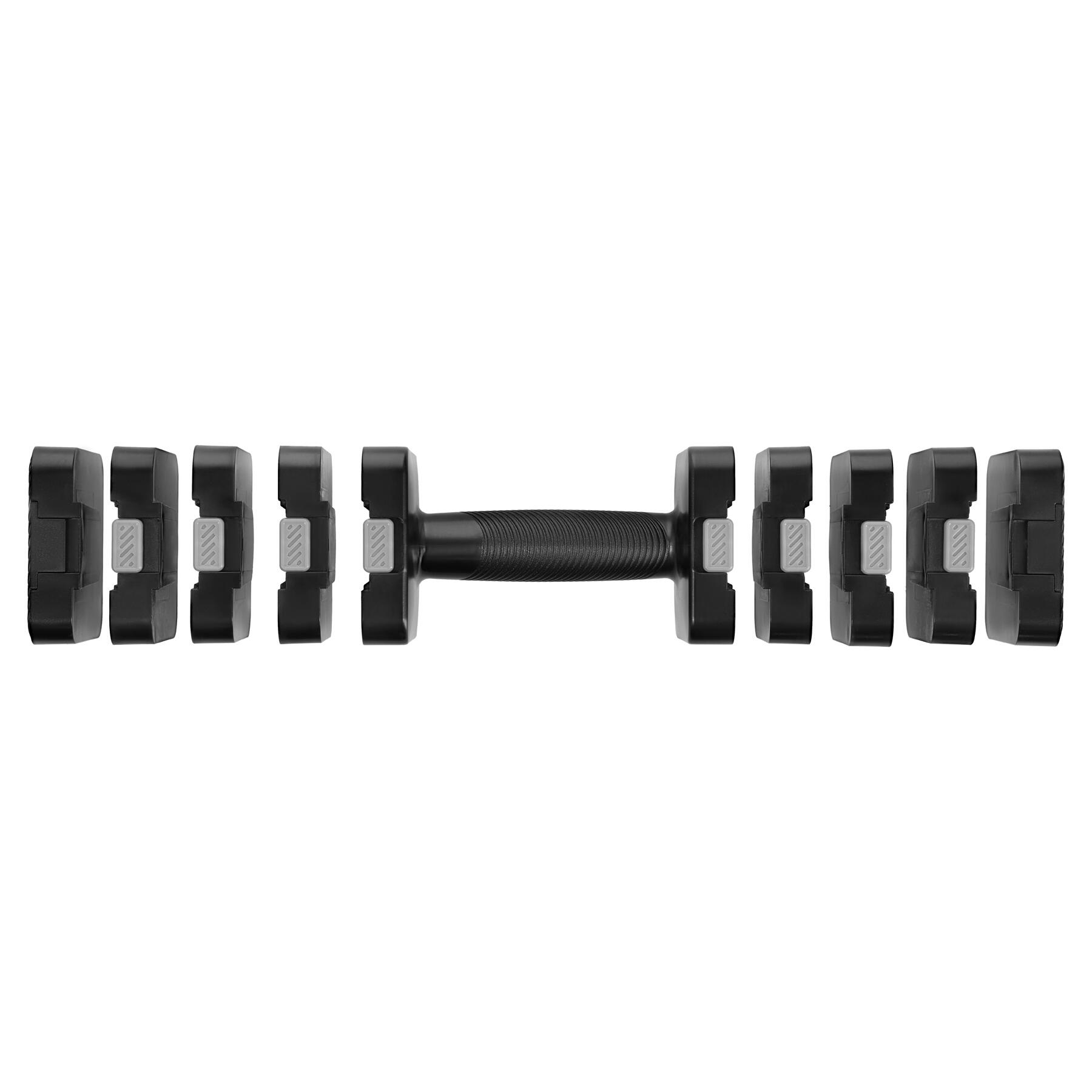 Verstelbare halters 2 x 5 kg HL02 Hms 6/7