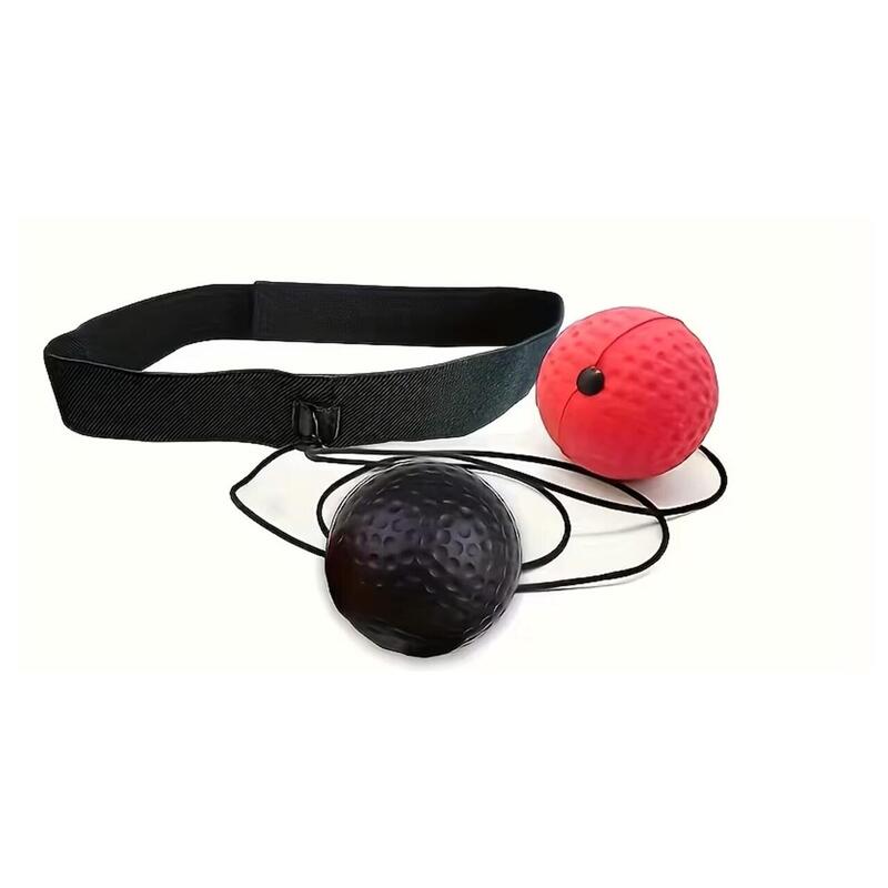 Set 2 Mingi reflex fitness pentru antrenament box si dezvoltarea reflexelor