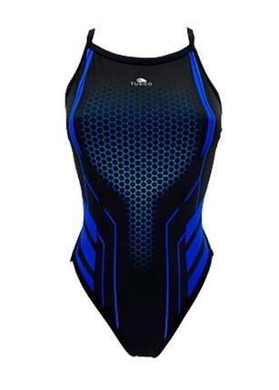 Maillot de bain Turbo Revolution - Bleu/Noir - Taille 38