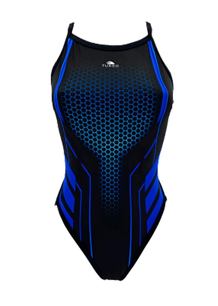 Maiô Turbo Revolution - Azul/Preto - Tamanho 42 1/5