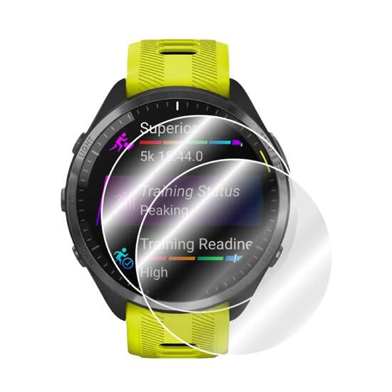 2xFolia hydrożelowa ochronna Garmin Forerunner 965 odporna na zarysowania