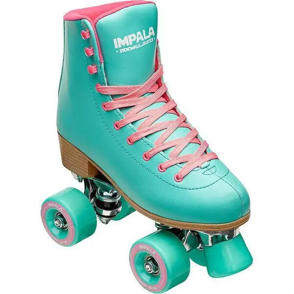 Impala Skate - Impala Skate Roller Quad Aqua - Rollers En Ligne - Vert - 41 - Decathlon