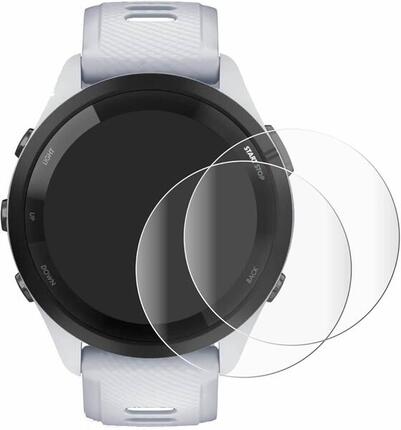 2xDisplayschutz Garmin Forerunner 265 ultradünne Hydrogel Folie kratzfest