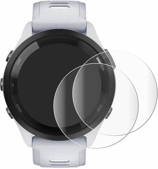 2xDisplayschutz Garmin Forerunner 265 ultradünne Hydrogel Folie kratzfest