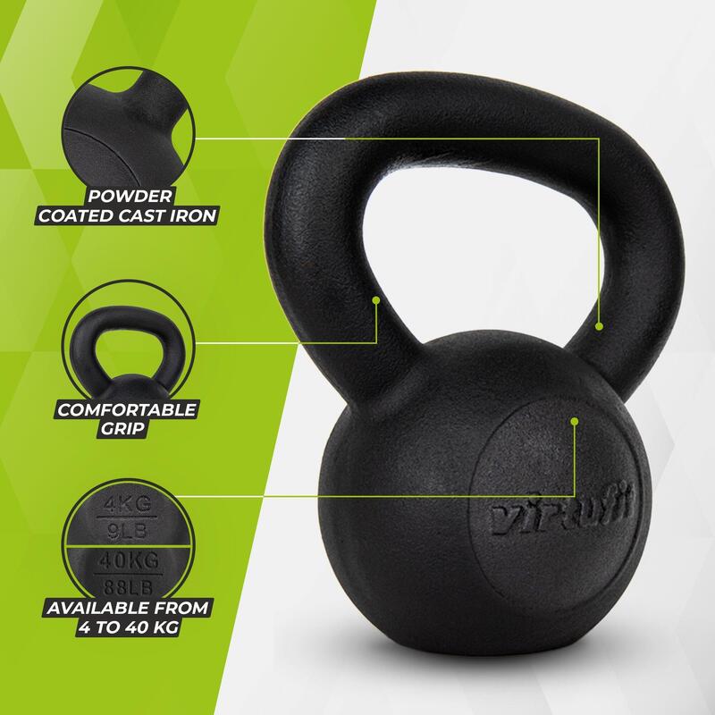 Gantera Kettlebell din fonta 4 kg VirtuFit