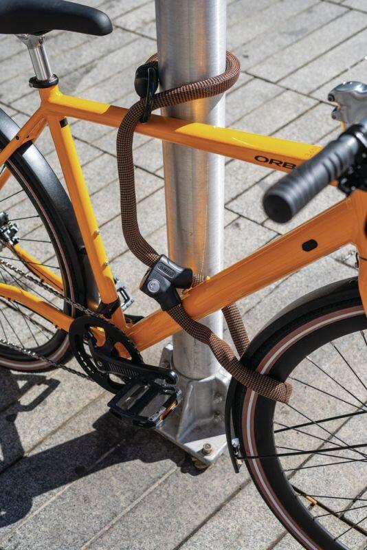 ABUS Infinity Loop 1806 corrente anti-roubo 110/140 cm Autumnorange 3/4