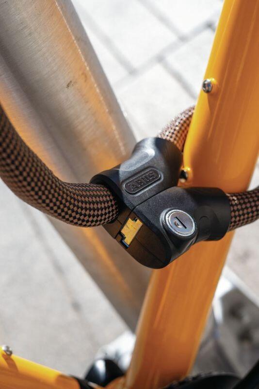 ABUS Infinity Loop 1806 corrente anti-roubo 110/140 cm Autumnorange 4/4