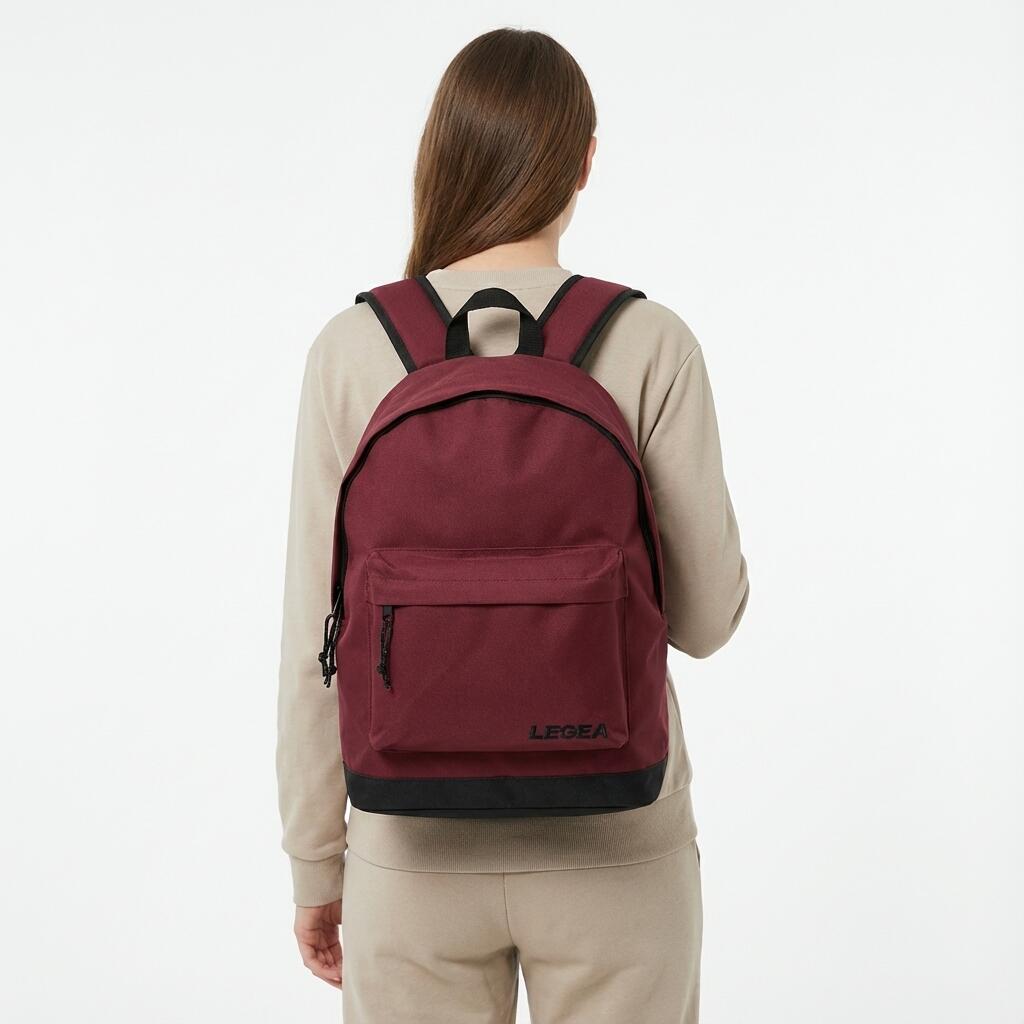 Rucsac sportiv Unisex PALERMO borgoșie 31 x 40 x 12 cm