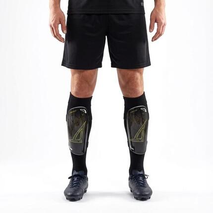 schienbeinschoner fußball azurblau weiß