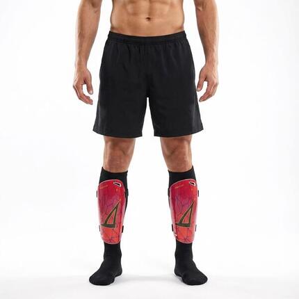 Ochraniacze na golenie fuksjowe pomarańczowe