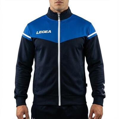 Sportjack met capuchon sender oversize