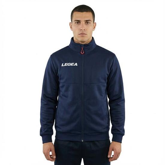 Oversize-Outdoorjacke mit Kapuze und schwarzem Zip