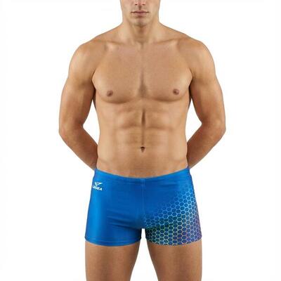 Costume boxer da nuoto ARRAKIS oversize celeste