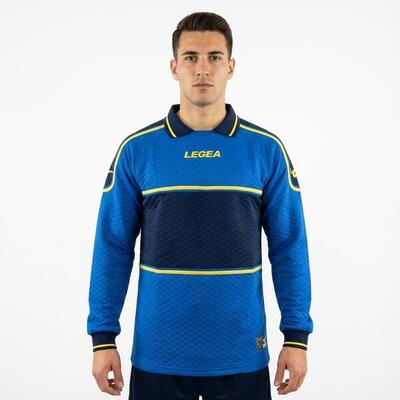 Keepersshirt atlantide lichtblauw en donkerblauw