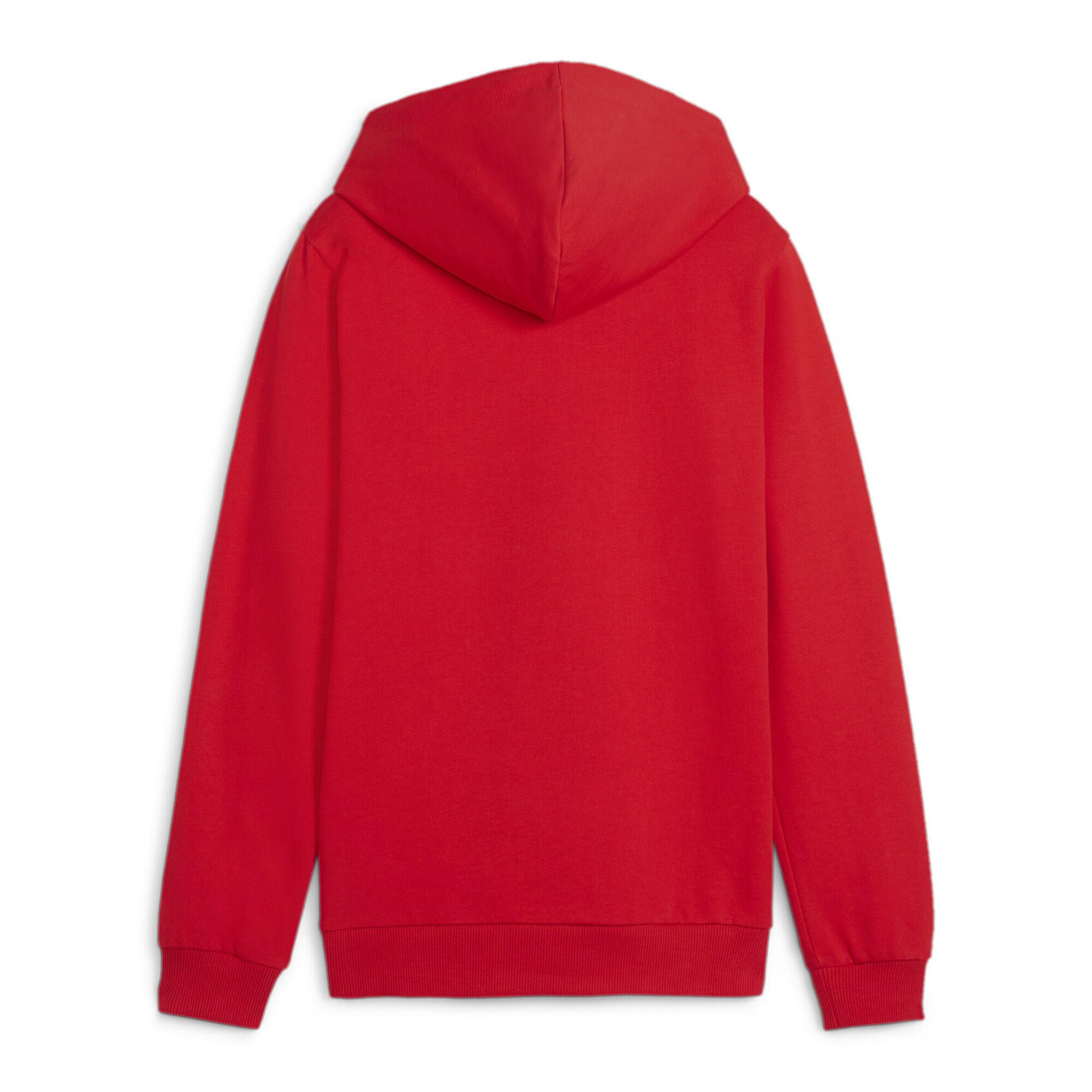 Kinder/Kids Team Goal Casuals Hoodie (Rood) 4/4