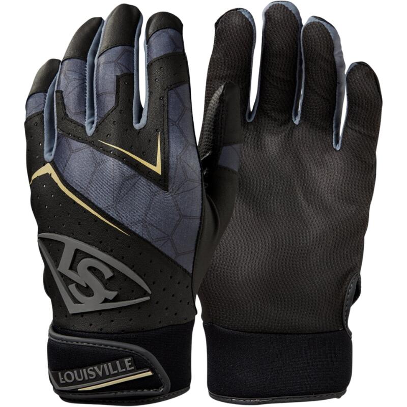 Louisville Slugger - Gants De Frappeur - Baseball - Softball - Genuine V2 - Adultes - Gants - Noir - 48 Xl - Decathlon
