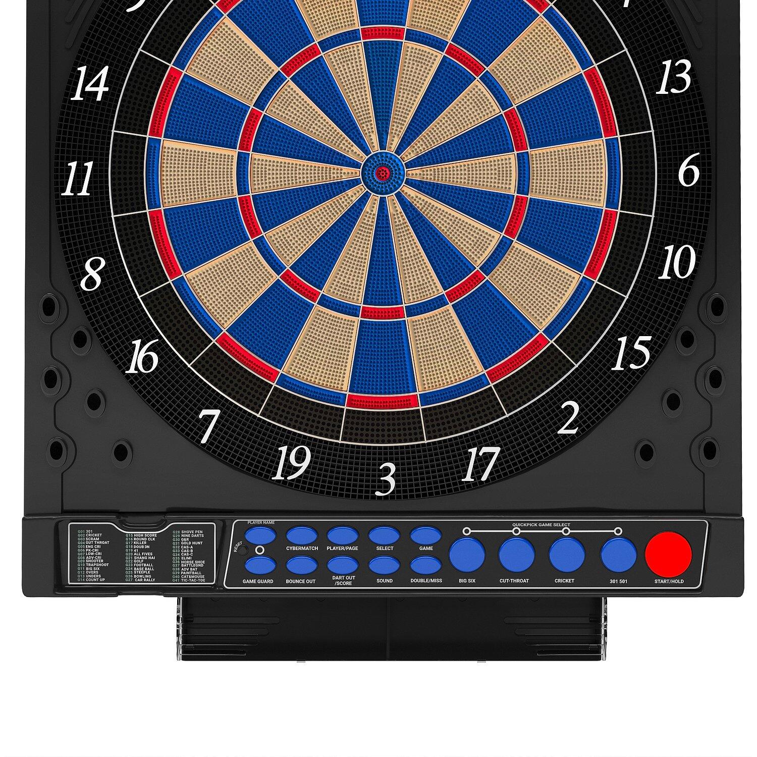 Cible de fléchettes électronique « Pro tournoi » Unisexe 5/6