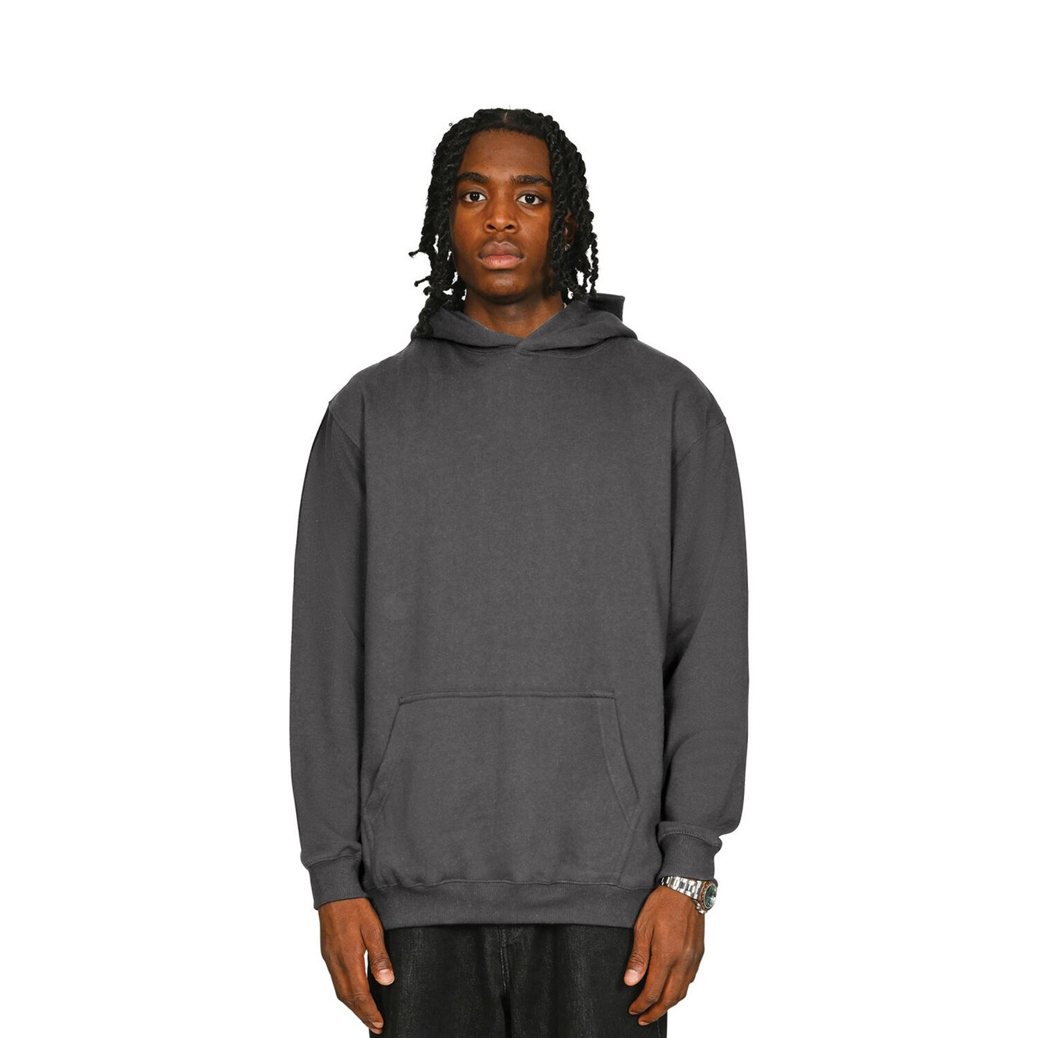 Casual Classics Mens Core Ringspun Cotton Oversized Hoodie