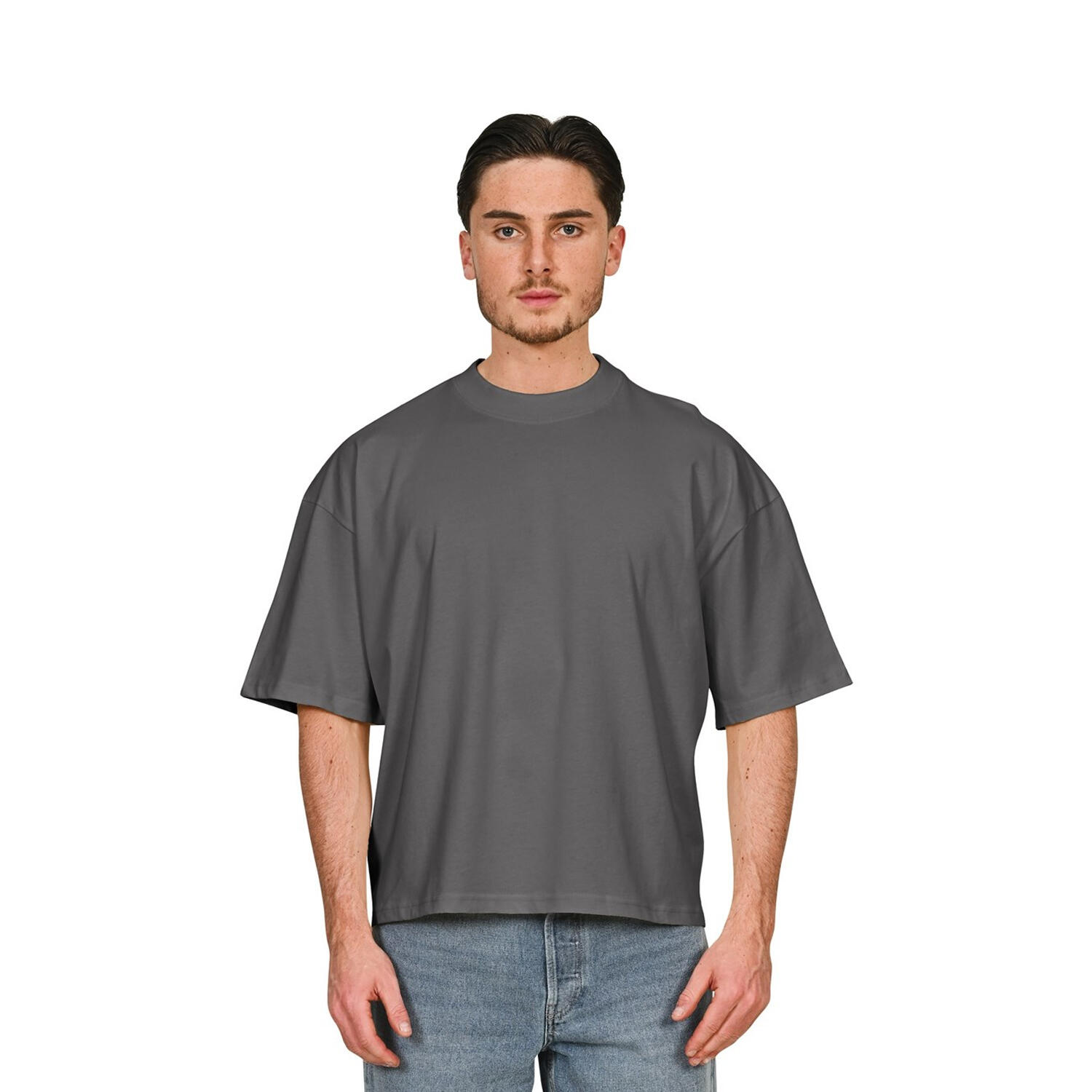 Casual Classics Unisex Adult Combed Ringspun Cotton Boxy Oversized T-Shirt