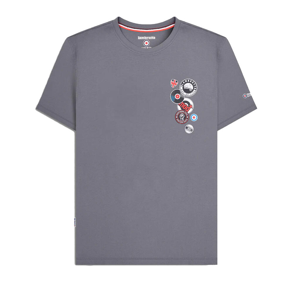 Lambretta Mens Badge T-Shirt