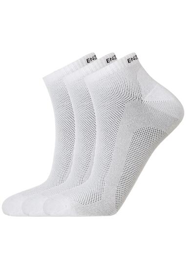 Endurance Alcudia 3er Pack Bambus Socken Low Cut White 35/38