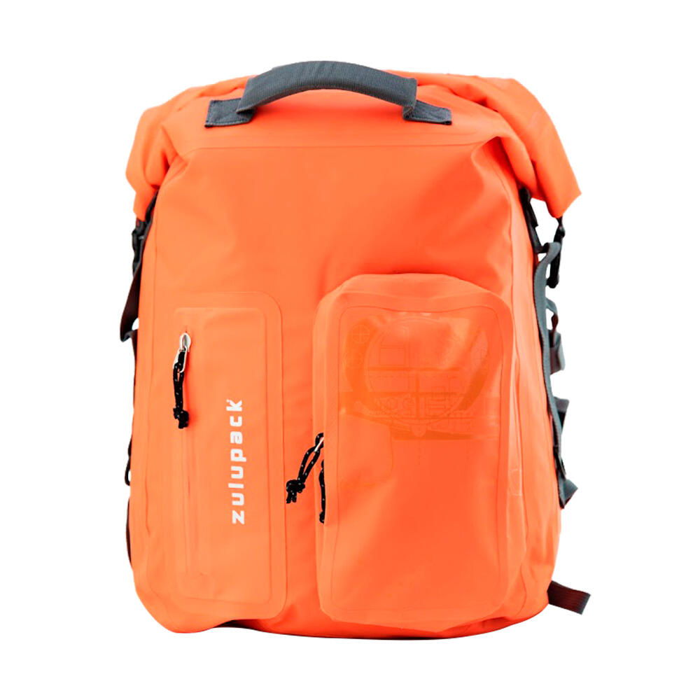 Zulupack - Sac À Dos Étanche 35l - Nomad - Sac Étanche - Orange - 35 L - Decathlon