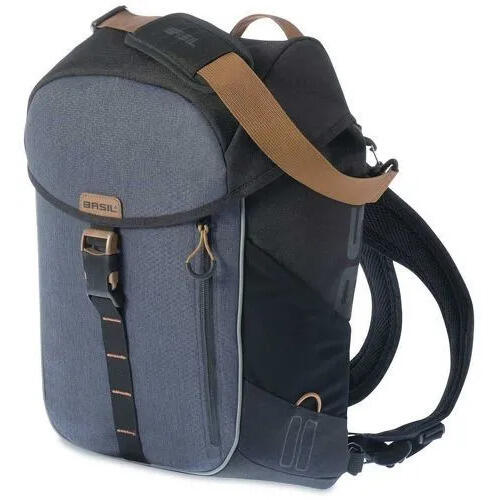 Basil Miles 17 liter fietsrugzak zwart/grijs 2/7