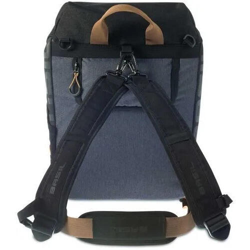 Basil Miles 17 liter fietsrugzak zwart/grijs 4/7