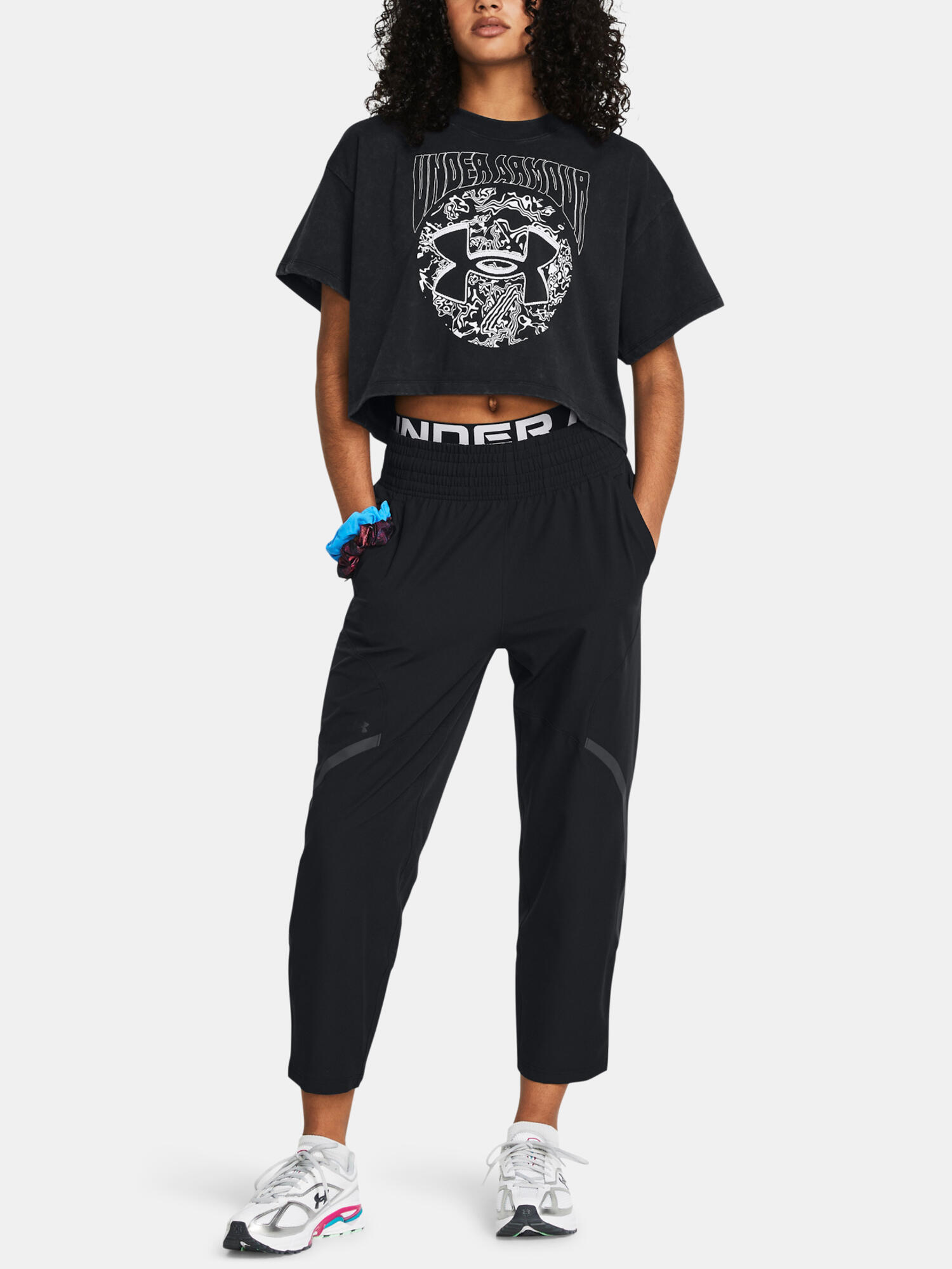 Pantaloni da allenamento da donna Under Armour Unstoppable Ankle 6/6